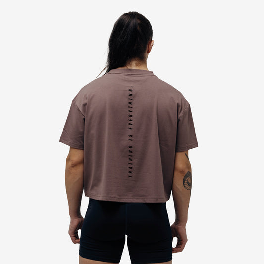 Crop Top Fittest Freakest Oversize - Mujer