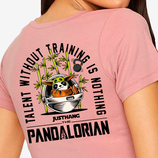 JUSTHANG OVERSIZE CROP TOP