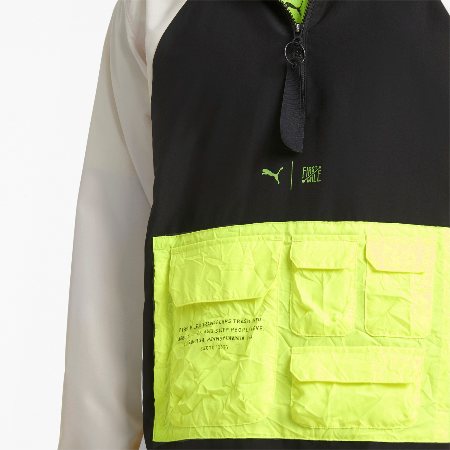 TRAIN FIRST MILE WOVEN UTILITY JACKET 520155-75