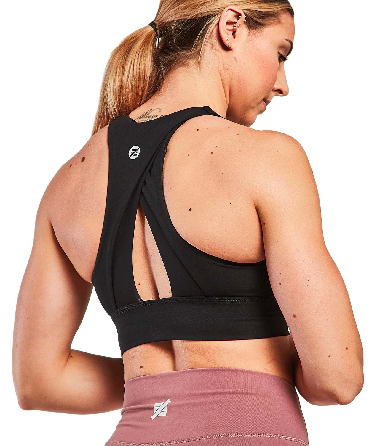 TOP UNCHAINED TEARDROP - MEDIUM IMPACT BRATEARD-BLACK