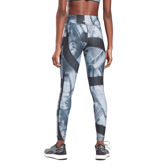 REEBOK LUX BOLD leggings - FLAT ON YOUR BACK JIW56-GI8404