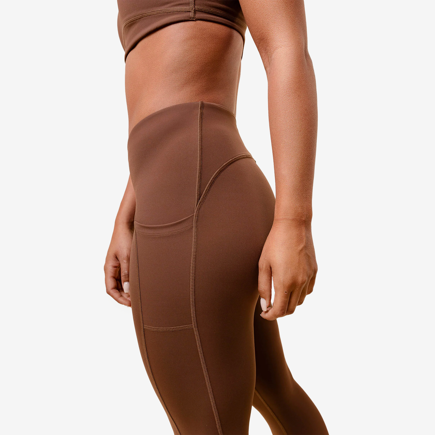 While on Earth Mid Rise Intent Tight 4954-Earth