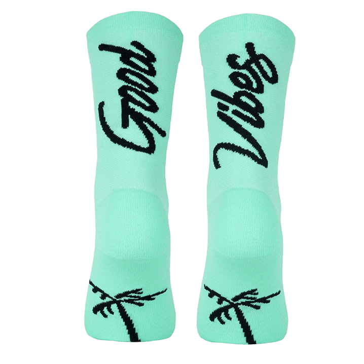 PACIFIC & CO GOOD VIBES SOCKS PAC-GOODVIBES-TUROQUOISE