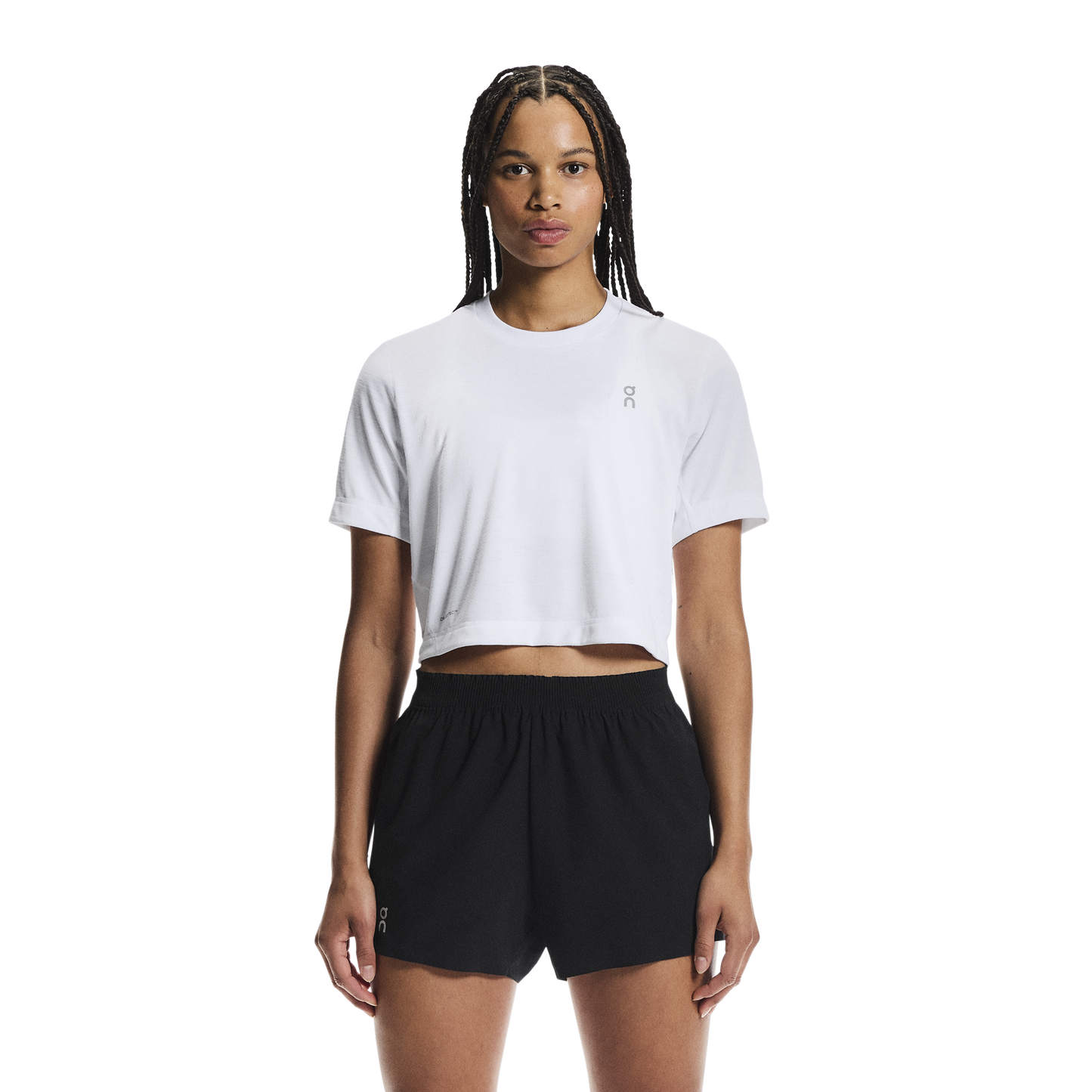 ON Train-T Crop Graphic - MUJER