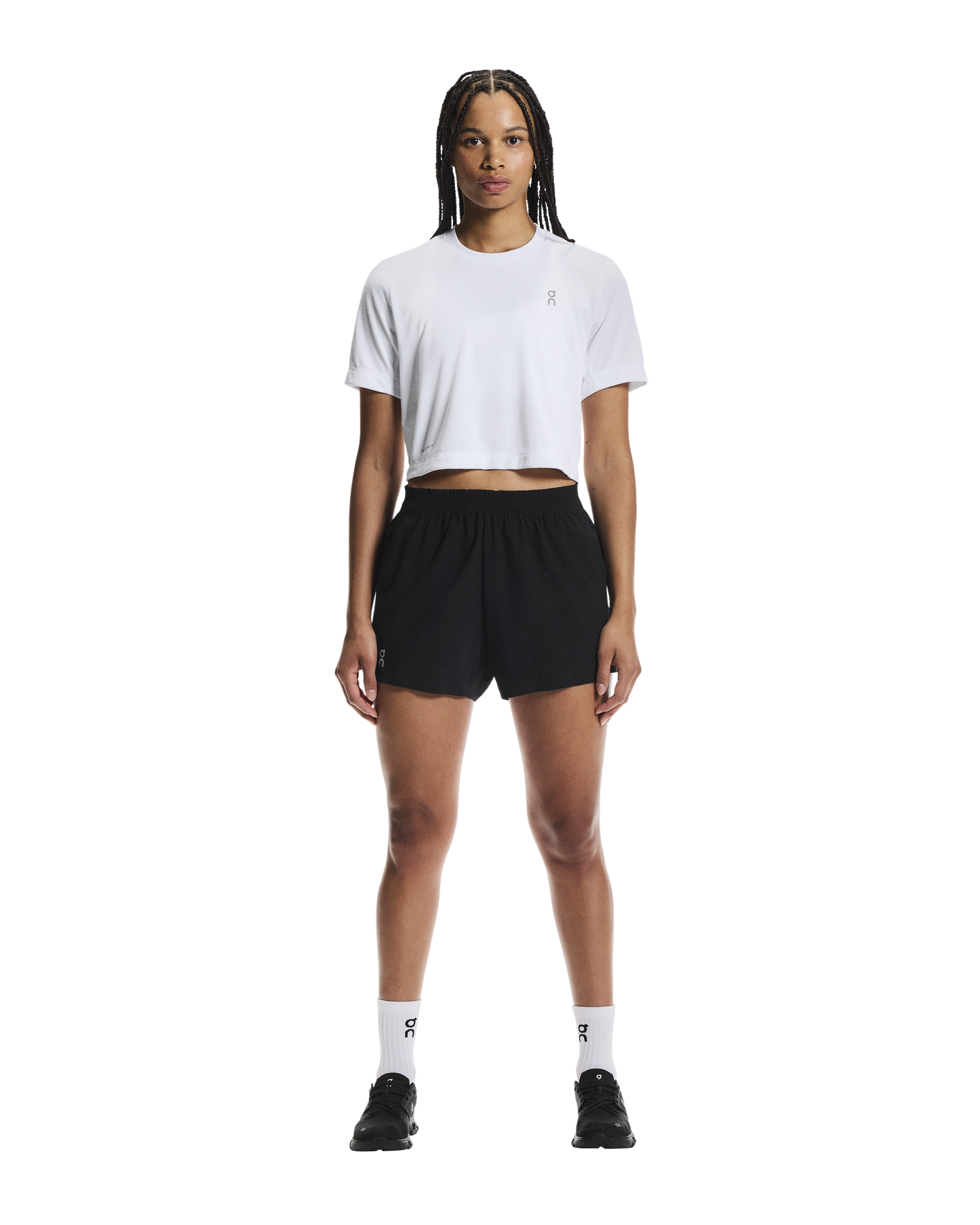 ON Train-T Crop Graphic - MUJER