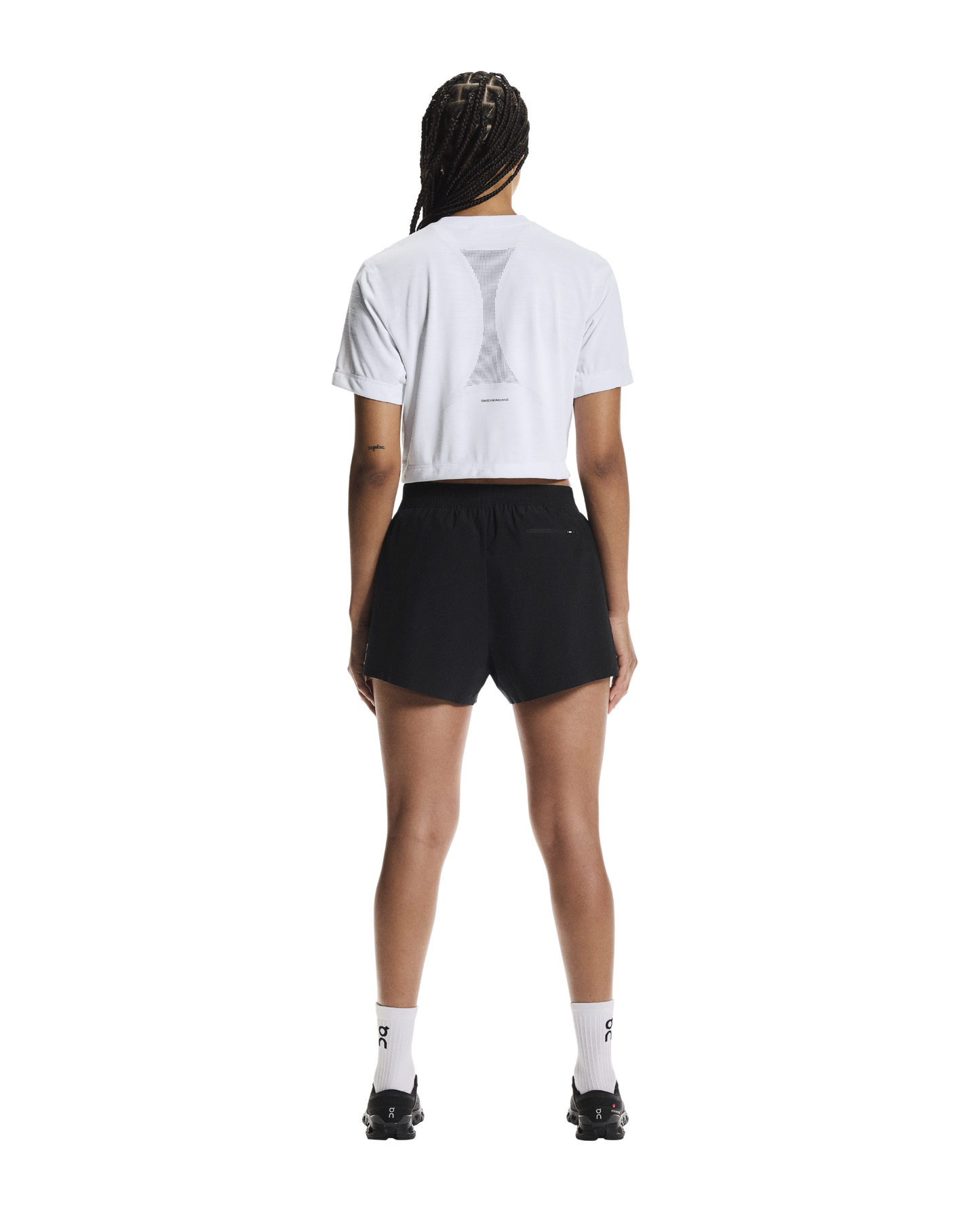 ON Train-T Crop Graphic - MUJER