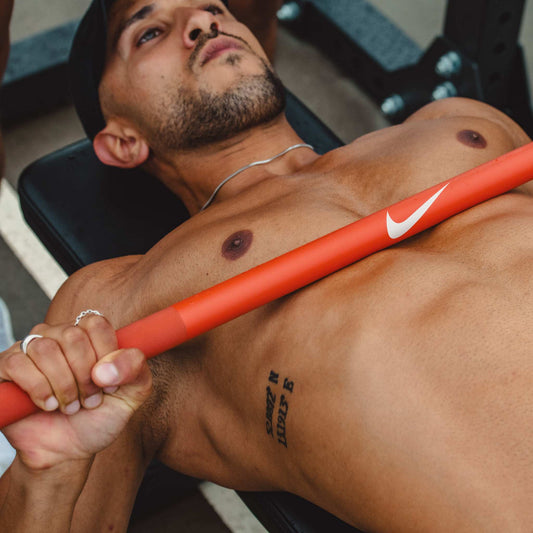 Nike Strength Shield Barbell 20kg - Orange
