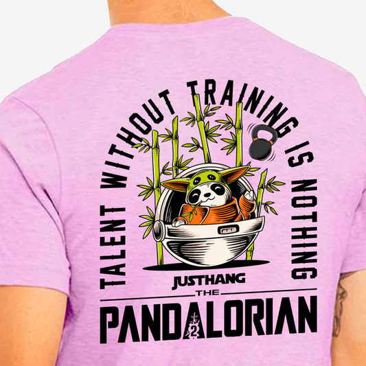 PANDALORIAN T-SHIRT JUSSTEESHPAND-YELLOW