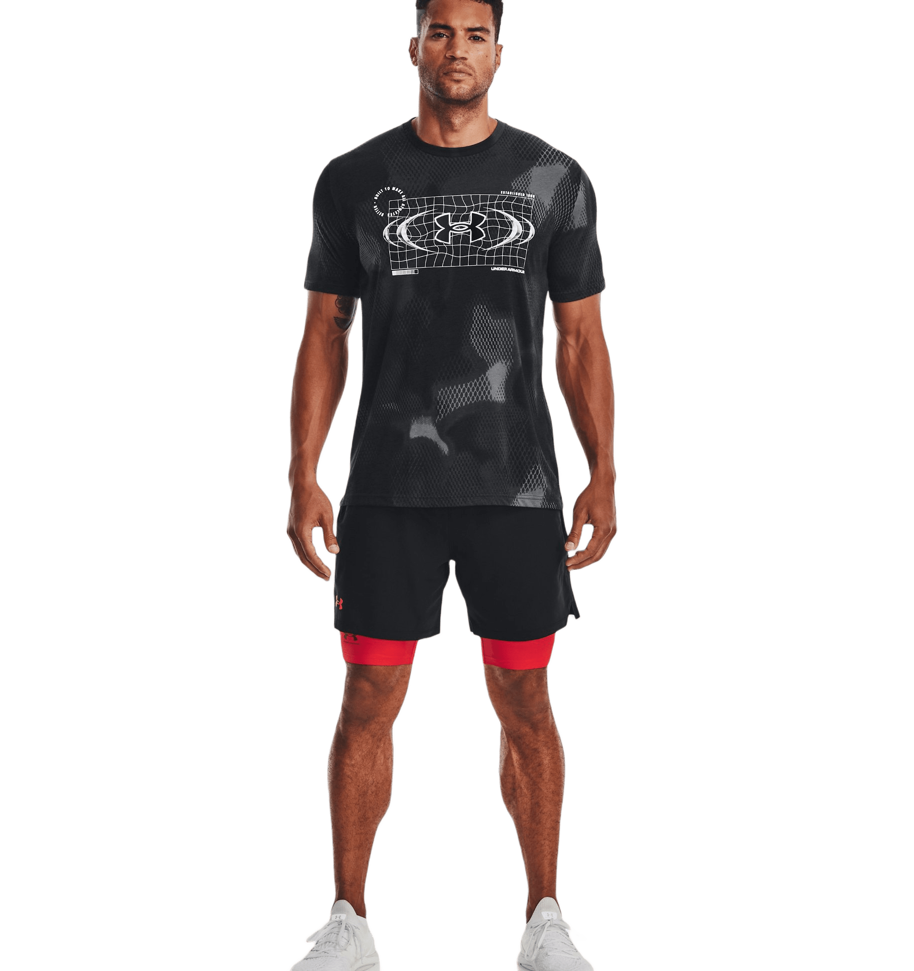 SHORT UNDER ARMOUR VANISH WOVEN 6IN 1373718-002