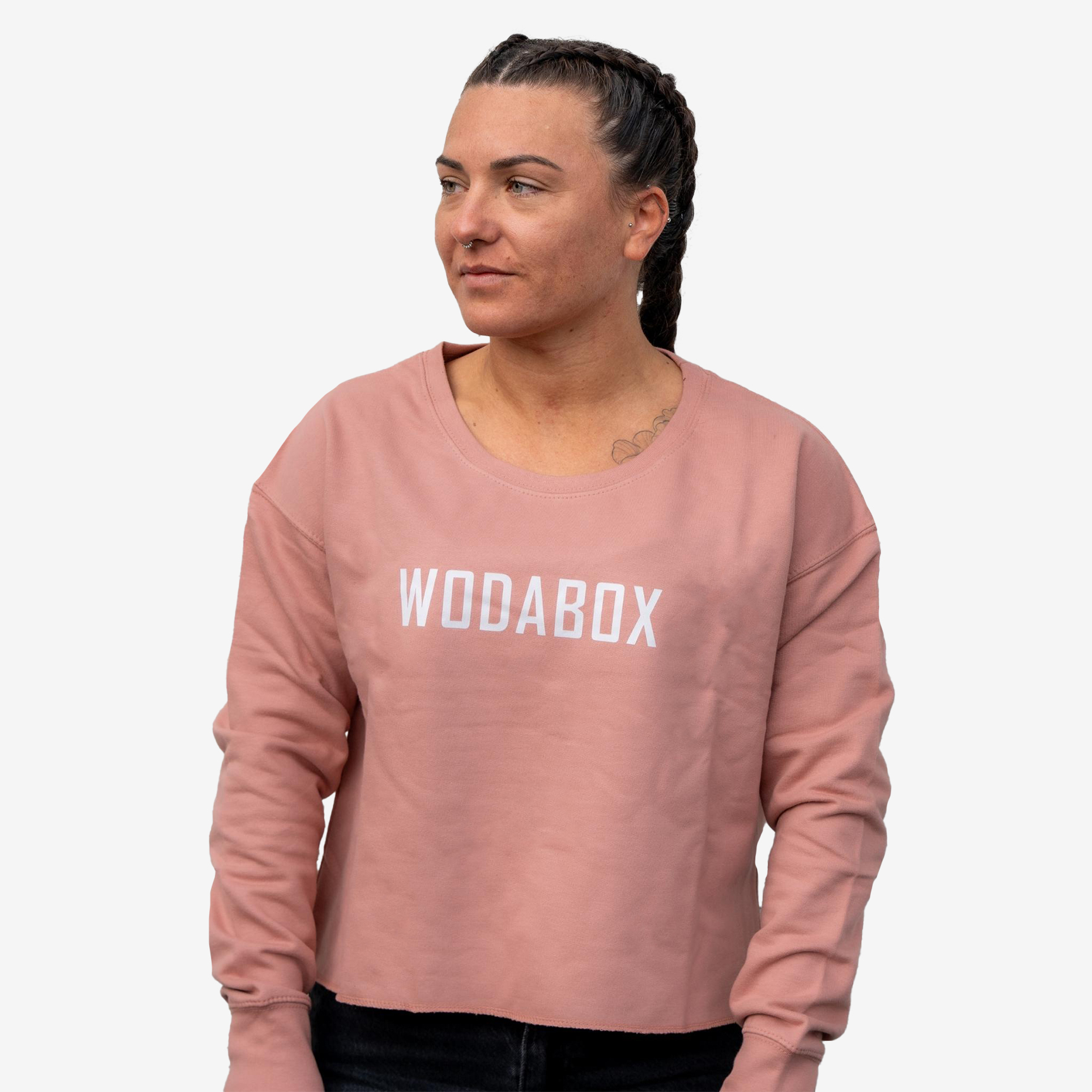 CROP SWEAT CLASSIC WDBCROSWECLASS-PINK