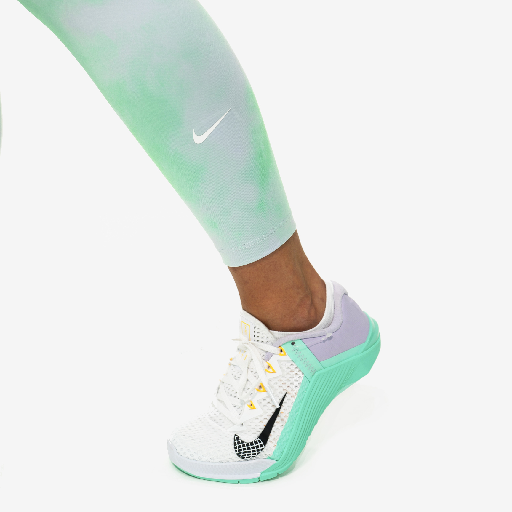 NIKE ONE ICON CLASH MID-RISE CROPPED LEGGINGS DA0339-342
