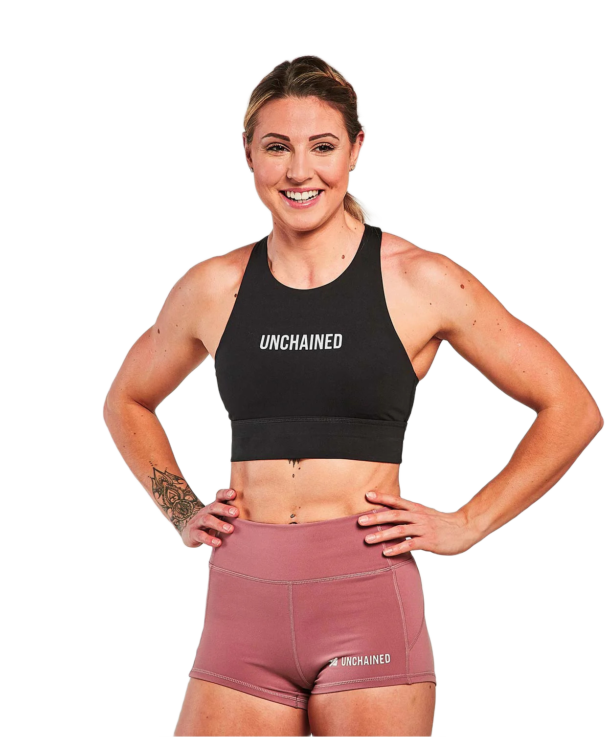 TOP UNCHAINED TEARDROP - MEDIUM IMPACT BRATEARD-BLACK