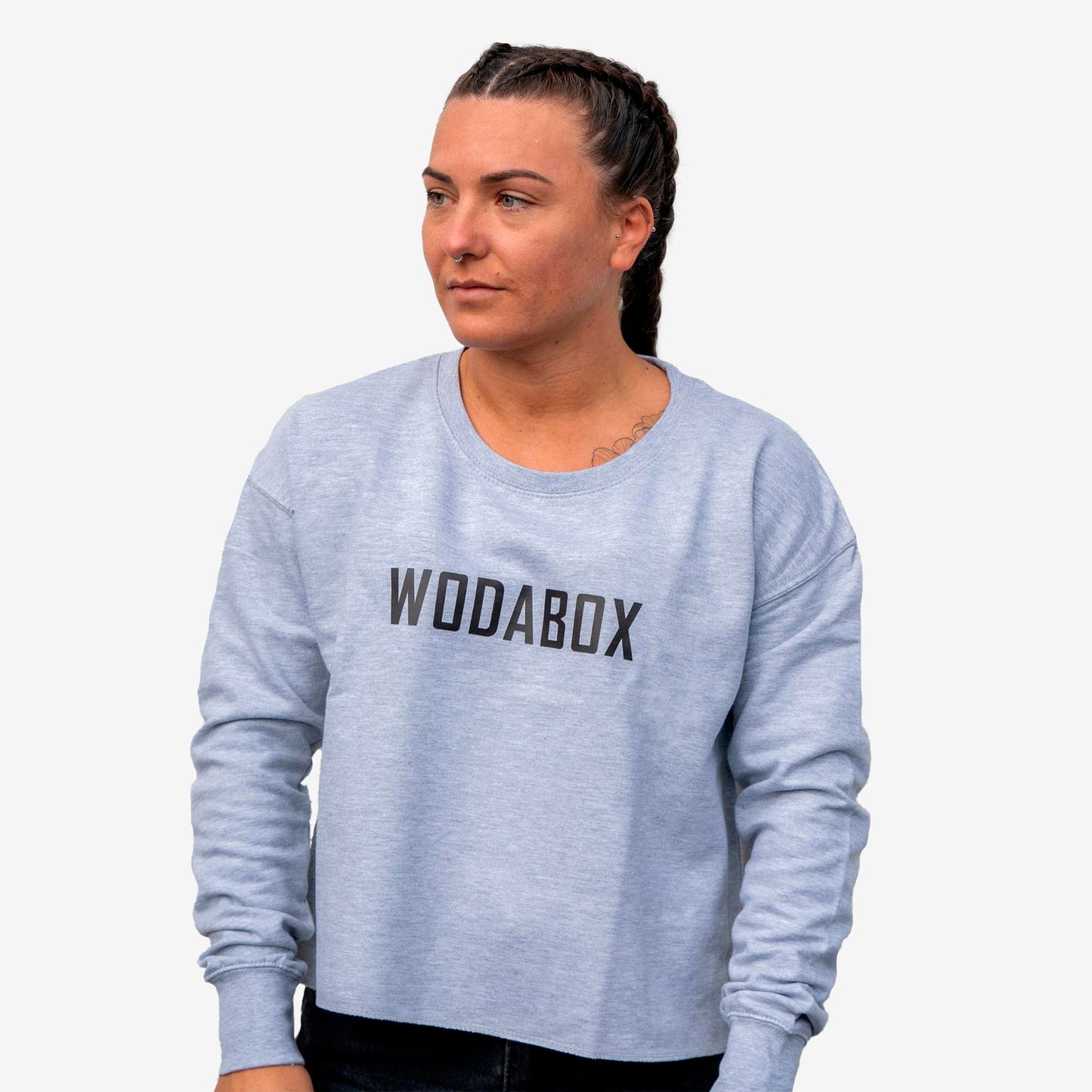 CROP SWEAT CLASSIC WDBCROSWECLASS-GREY